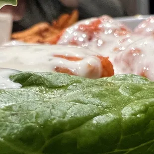 a plate of food