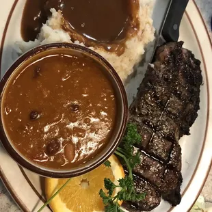 NY Steak and Chili, no Cornbread photo.