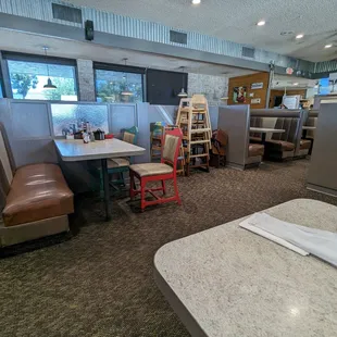 So glad to see accessible spaces at a place that has such awesome food!