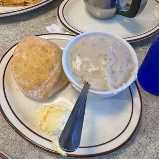 Biscuits and gravy