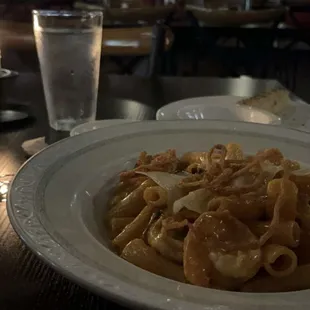 Alla vodka with shrimp (no chicken)