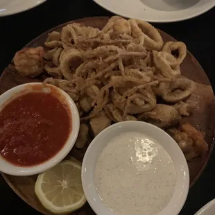 Fried calamari