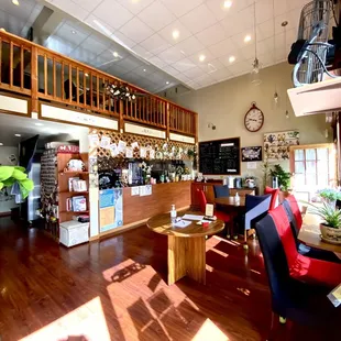 Inside - so cozy, right?!?