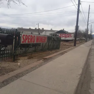If you pass this sign you've gone too far- the entrance is a driveway right before it