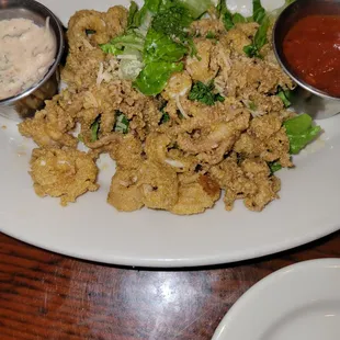 Calamari appetizer