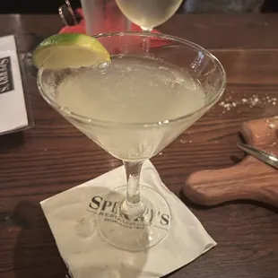 Spicy martini