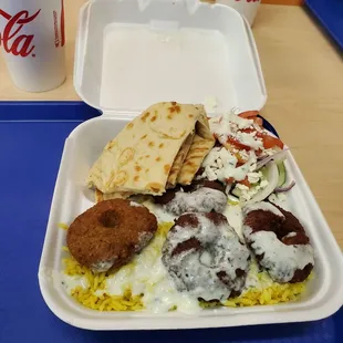 falafel plate