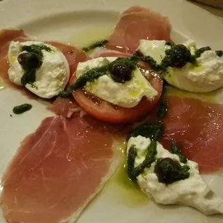 BURRATA E PROSCIUTTO