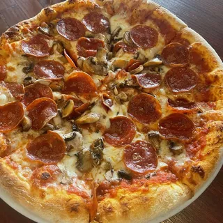 Pizza con Pepperoni