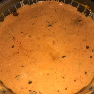 a close up of a pie crust