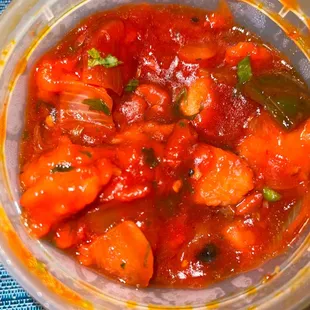 Chicken Manchurian With Gravy