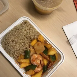 Fresh Mango Style Lunch