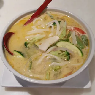 Yellow Curry Udon Noodle Soup