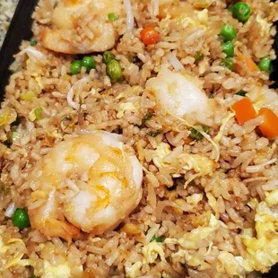 Shrimp fried rice