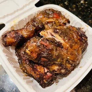 Jerk Chicken (Dark Meat) - Side Order!....Mild on the heat, but seasoned & great on the flavor!!