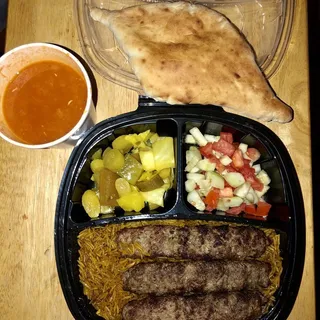 Meat Kebab Platter