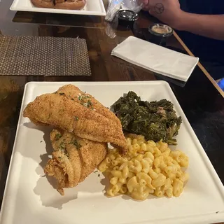 FGM- Fish Greens and Mac