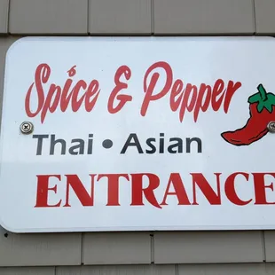 a sign for a thai restaurant