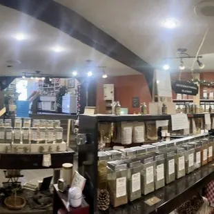 Panoramic view of the store