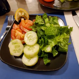 This is only half of a side salad ($3.99).