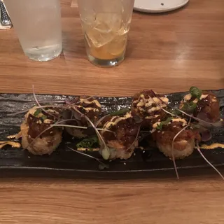 Spicy Tuna Rice Crisps