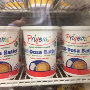 If you don't have time or you don't make your own dosa