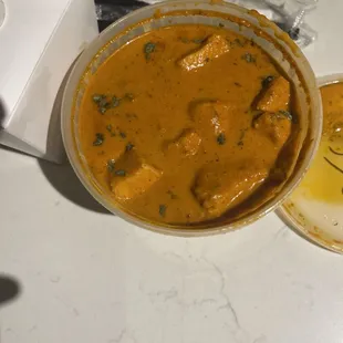 20. Butter Masala which supposed to be paneer, NOT CHICKEN