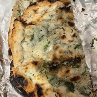 65. Spinach Naan