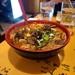 Beef Mix Noodle Soup