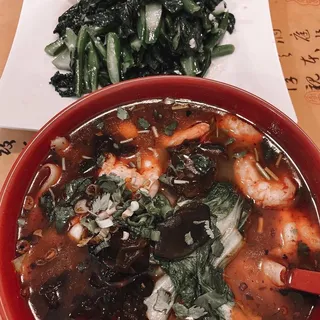 Jumbo Shrimp Noodle Soup