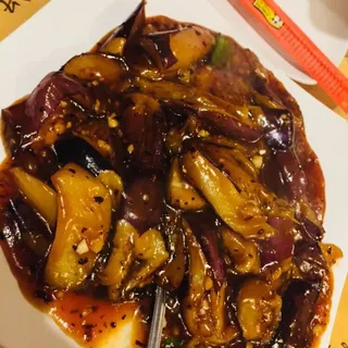 Eggplant with Garlic Sauce