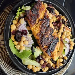 Grill Salmon Salad
