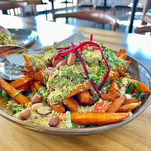 Sweet Potato Chaat (Appetizer)