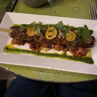 Lamb Merguez Kebab