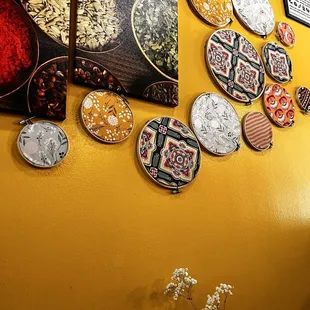 More of the wall hanging over our booth