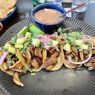 Al pastor is not what expected. It not bad but it's not what I expect from Al pastor in this town.