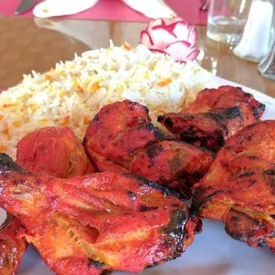 Tandoori chicken. Deliciousness!