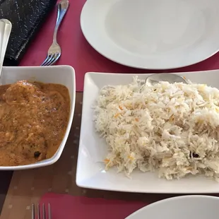 Vegtable Malai Kofta w/ rice