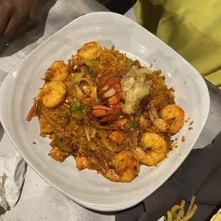 Seafood Paella