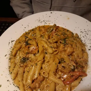 Rasta Pasta with Chicken Lunch