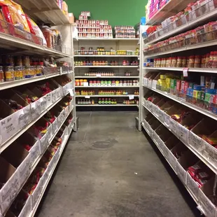 Spice aisle - wide variety.