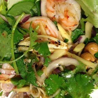 Grilled Prawns Salad