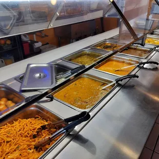 Vegetarian lunch buffet options