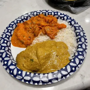 Butter Chicken and Malai Kofta