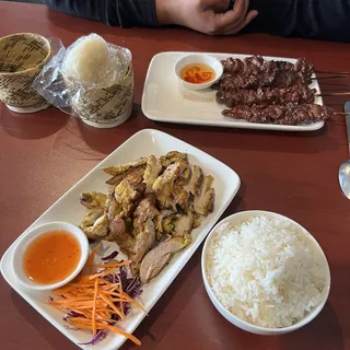 8. Satay-Grilled Chicken Skewers