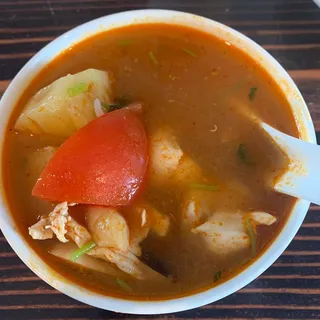 2. Spicy Sour Chicken Soup