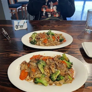 2. Flat Noodle Stir Fry
