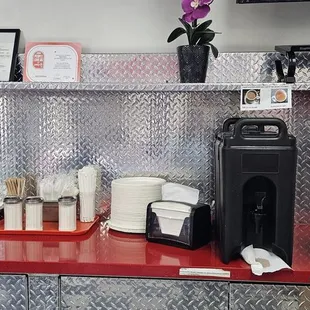 Their self serve station which i like it, as no need to bother the waiter to get me stuff
