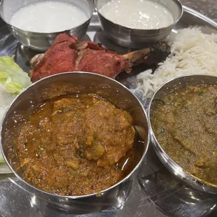 Meat Thali