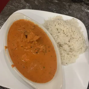 Chicken Tikka Masala (very little chicken)